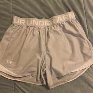 Grey Under Amour Shorts Size Small